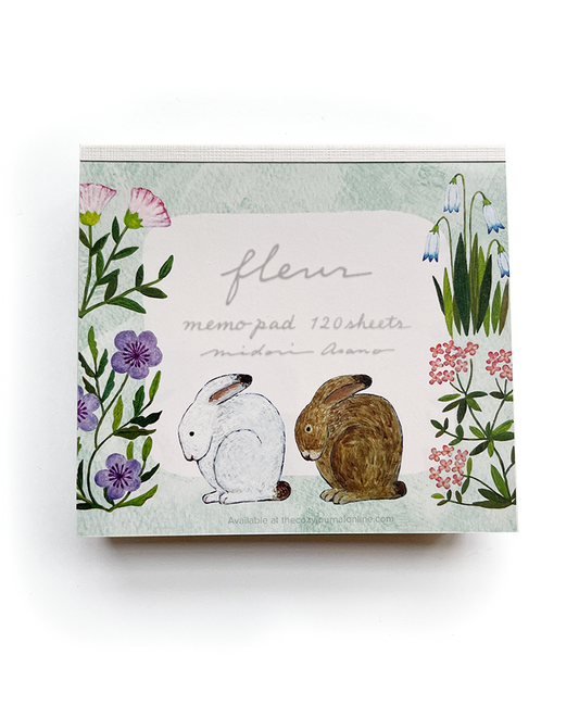Fleur - Square Memo Pad