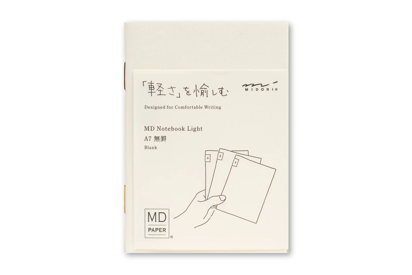 MD A7 Notebook Light - Lined 3-Pack