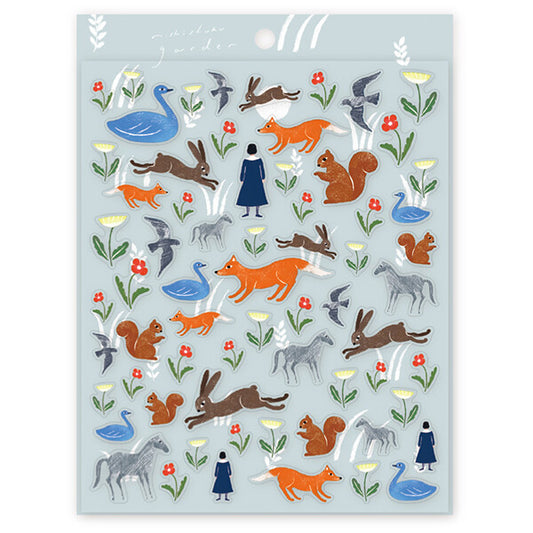 Nishi Shuku (Garden) Sticker Sheet