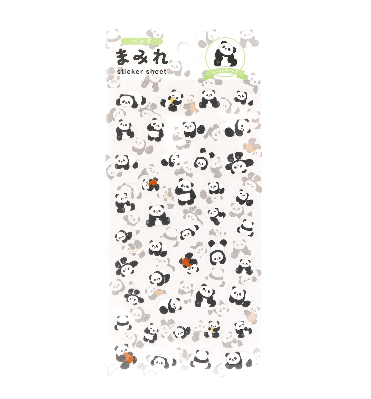 Panda Knickknacks Sticker Sheet