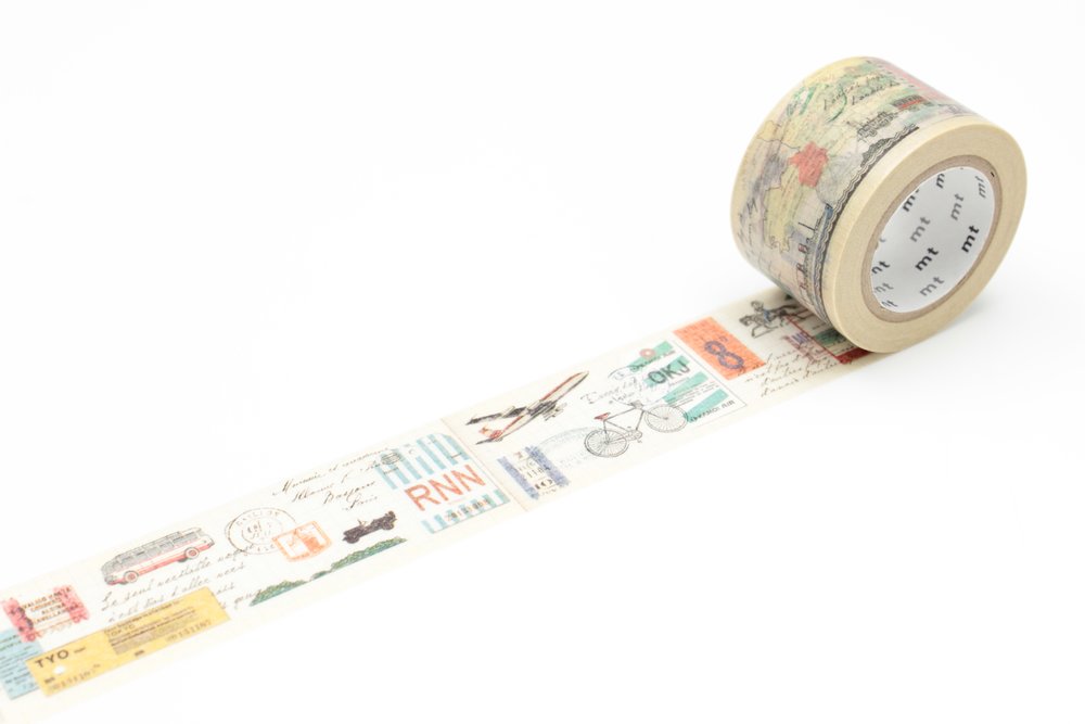 30mm Travel Way Washi Tape (mt)