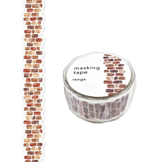Brick Walk Die-cut Washi Tape