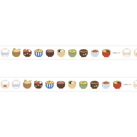 Rice Bowl Washi Tape (Papier Platz)