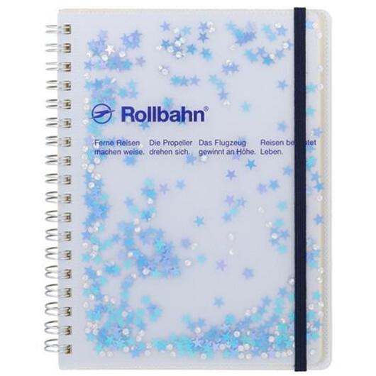 Rollbahn spiral notebook - Light Blue