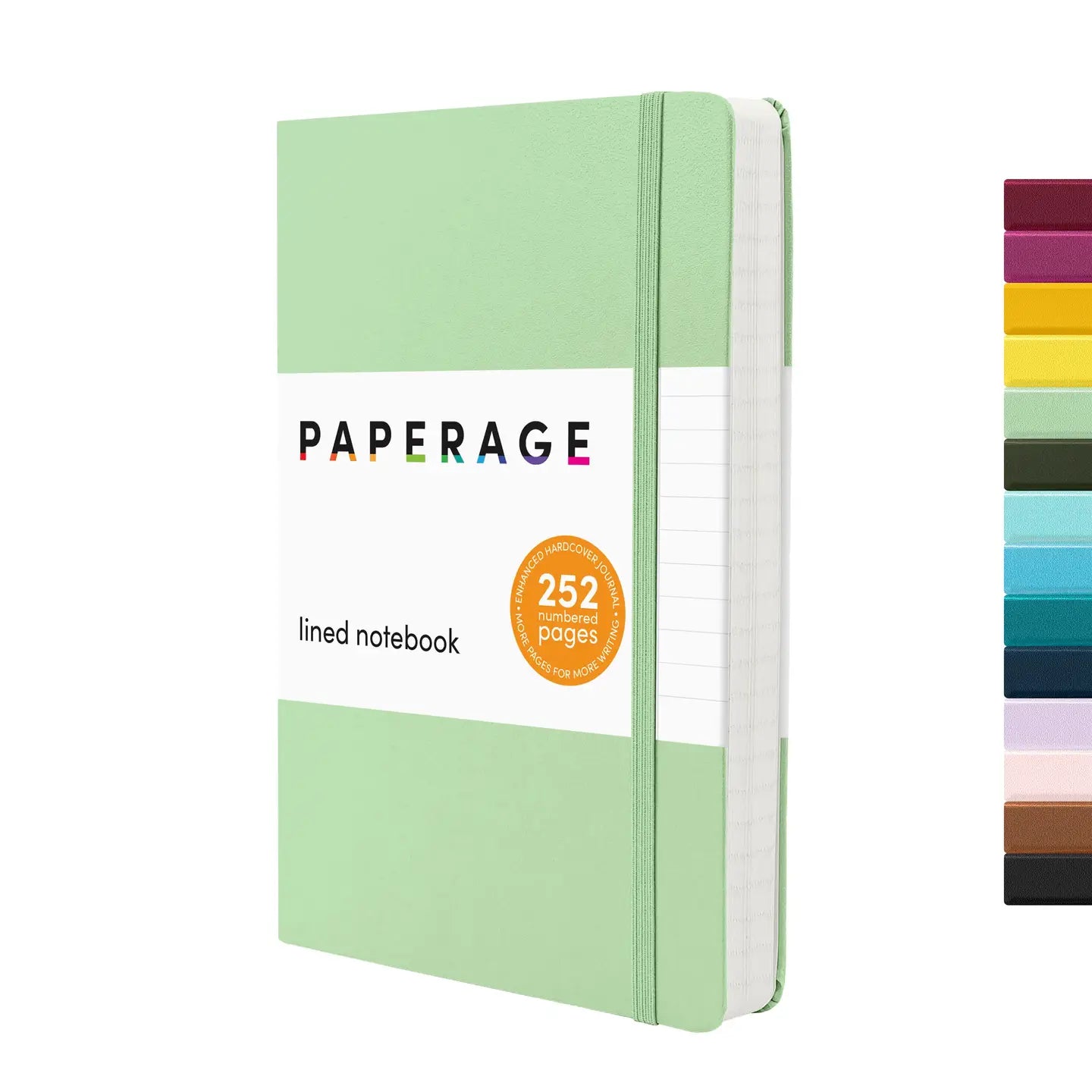 252PG Casebound Journal Lined Notebook