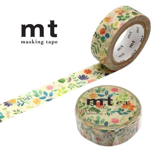 Watercolor Flower Washi Tape (mt)