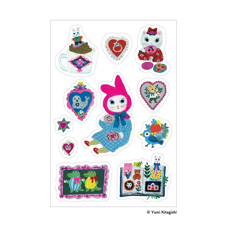 Tea Time Yumi Kitagishi Multi-Sticker