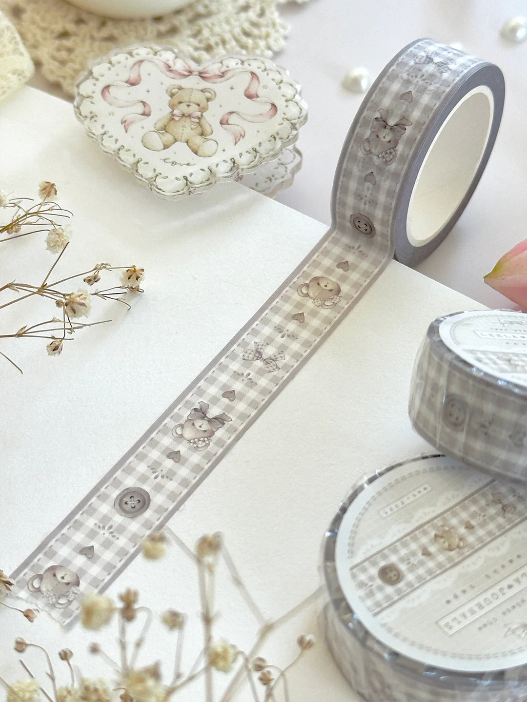 Teddy Bears & Buttons Washi Tape