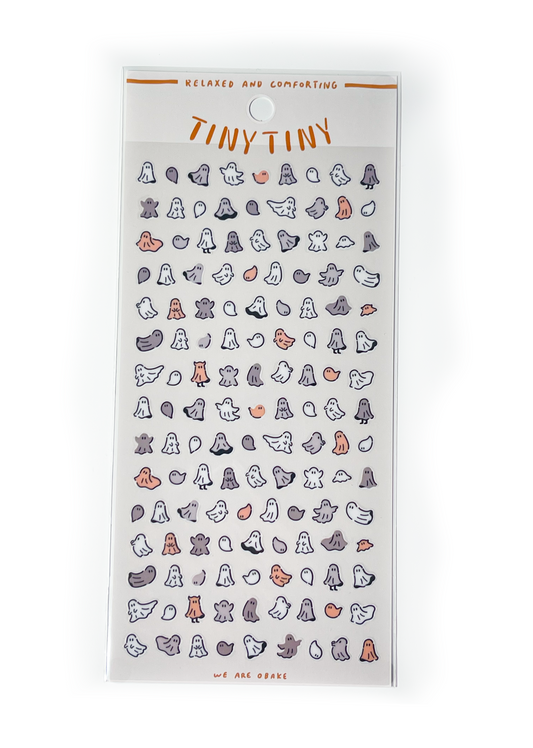 Tiny Tiny Obake Ghost Stickers