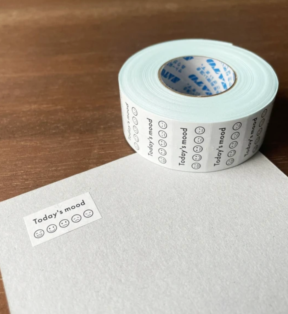 Today's Mood Label Sticker Roll