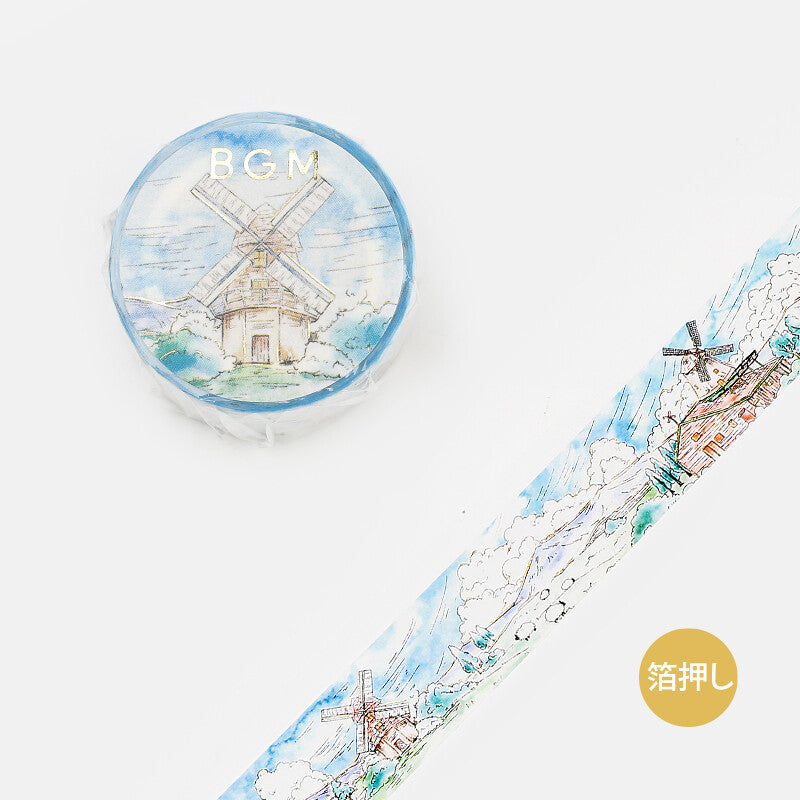 BGM Washi Tape - Windmill