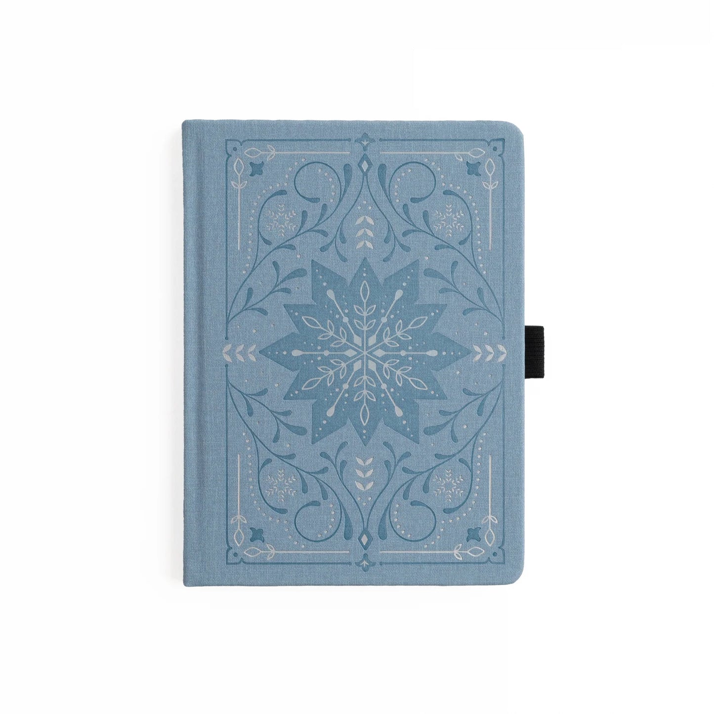 Snowflake Storybook Notebook: A5 Dot Grid